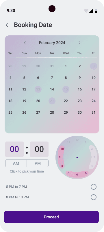 Effortless Booking & Scheduling